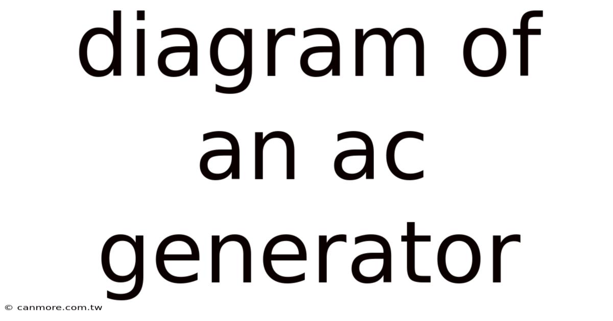 Diagram Of An Ac Generator