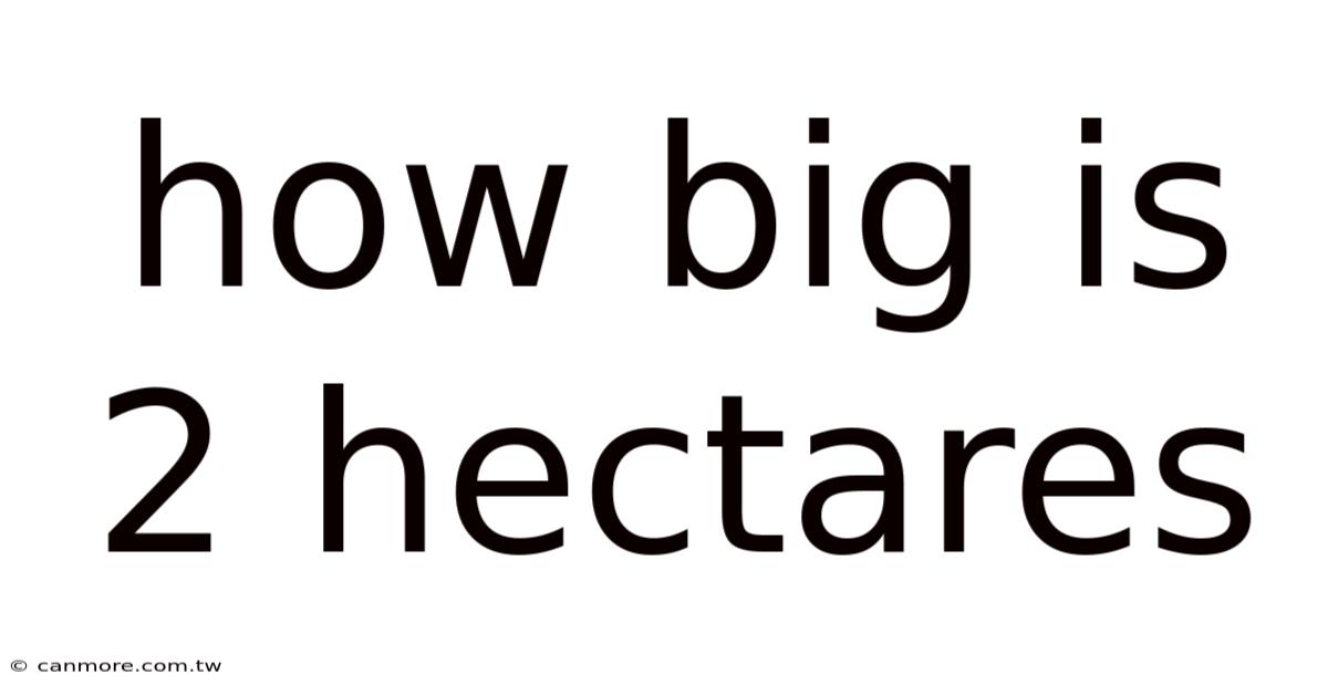 How Big Is 2 Hectares