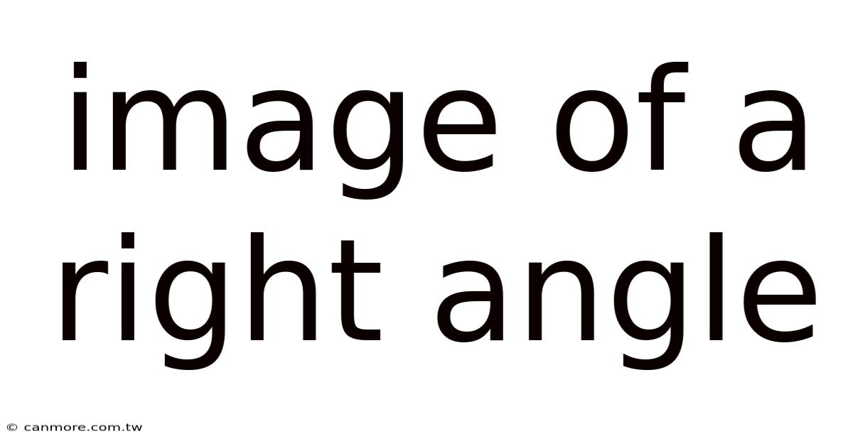 Image Of A Right Angle