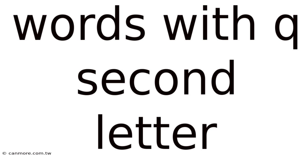 Words With Q Second Letter